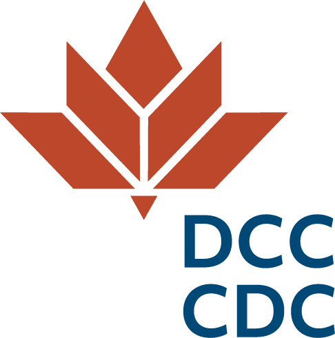 Logo de l’organisation Defence Construction Canada / Construction de Défense Canada 